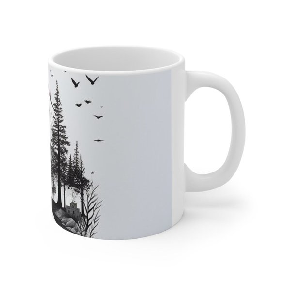 Mug for Coffee Lovers - Artistic and One-of-a-Kind Gift for Her/Him, Wedding Par - Picture 3 of 10